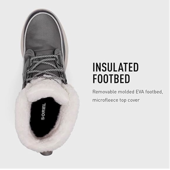 Sorel Explorer Carnival Winter Boots in Quarry - Picture 2 of 13